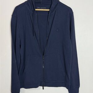 John Varvatos Navy Hoodie